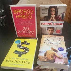 Set of Four Engaging Books. New!!